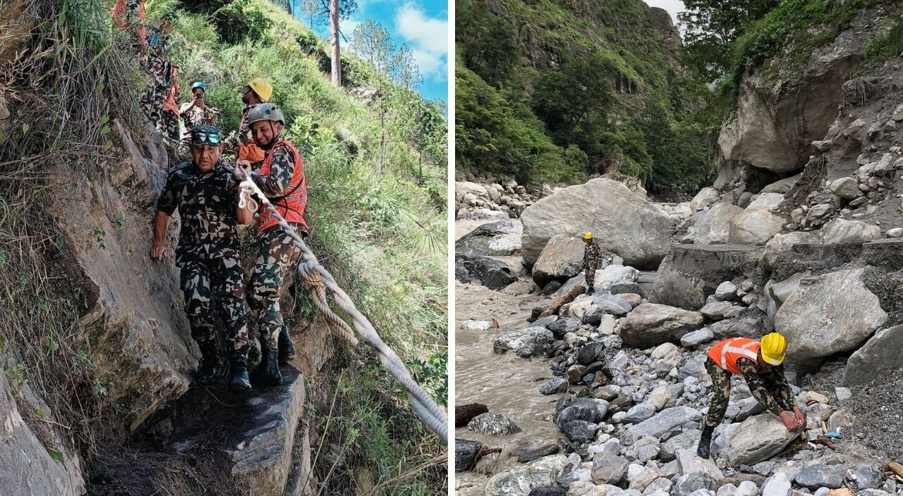 रसुवा बाढीबाट मृत्यु हुनेको संख्या ११ पुग्यो, ८६२ जनाको उद्धार